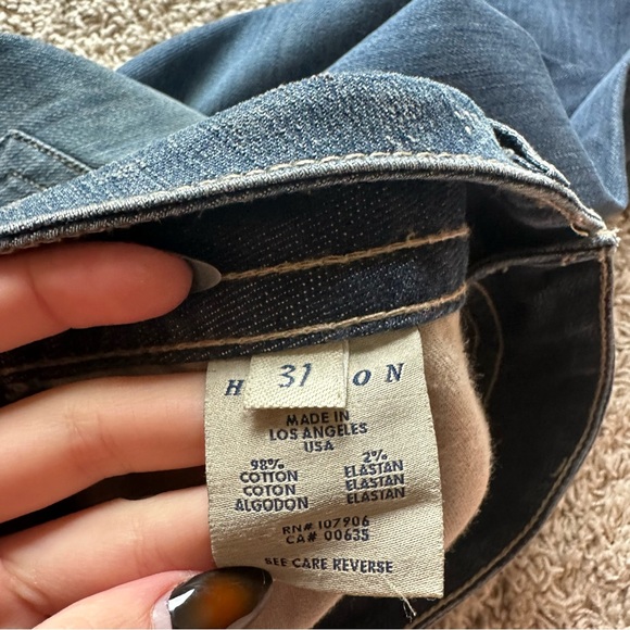 Hudson Bootcut Jeans size 31 style #W170DCV - Picture 4 of 4